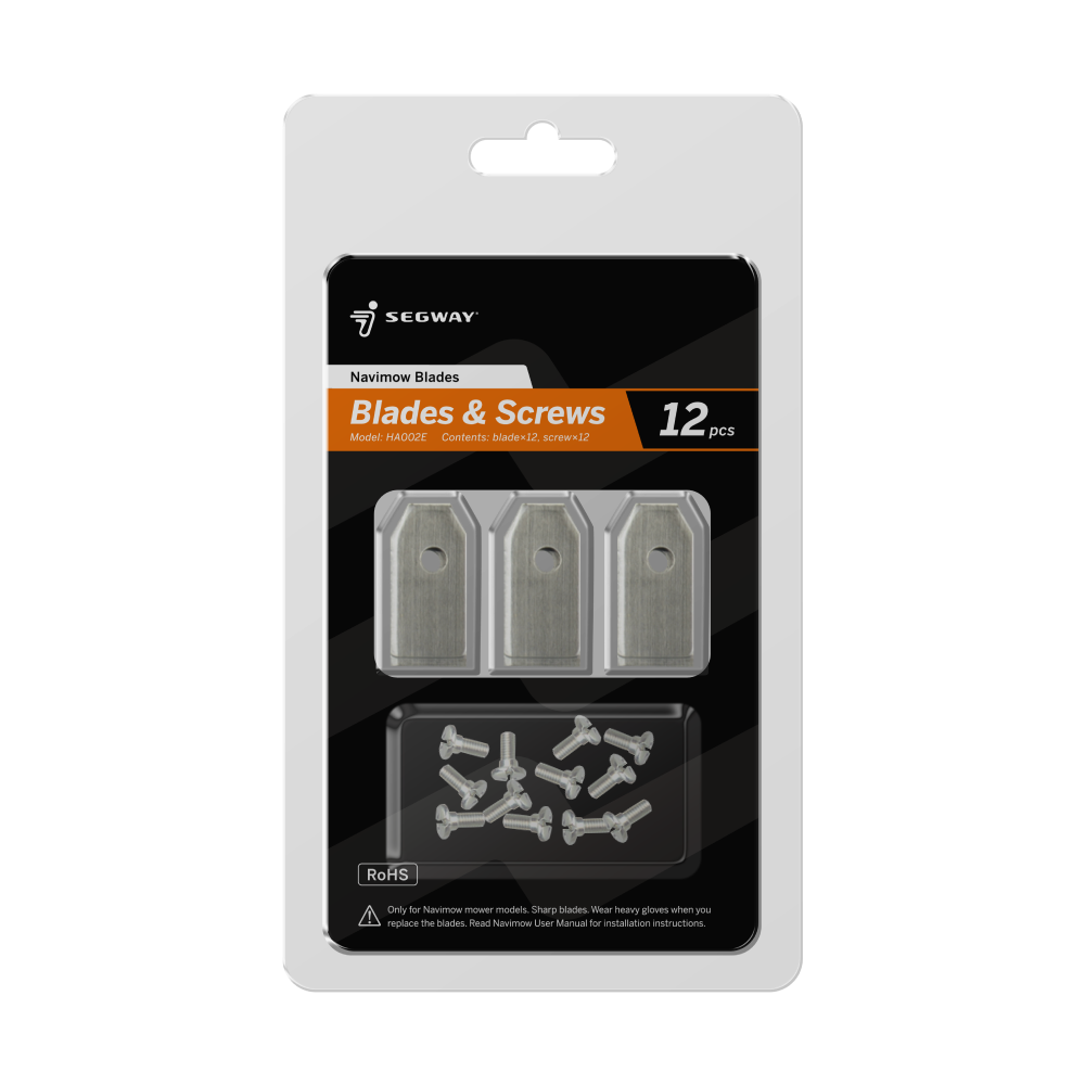 Segway Navimow robot lawn mower replacement blades and screws kit.
