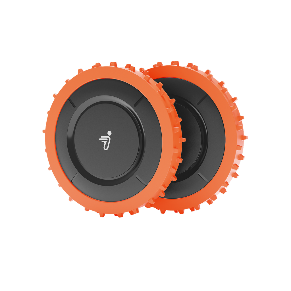 Navimow i Series robot lawn mower wheels for all terrain.